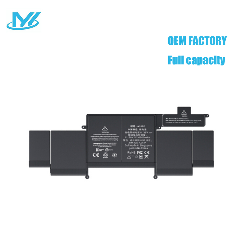 Best Seller OEM Manufacturer laptop battery lithium ion batteries A1502 A1582 A1493 for APPLE MacBook retina 13" Retina A1502 2015 year