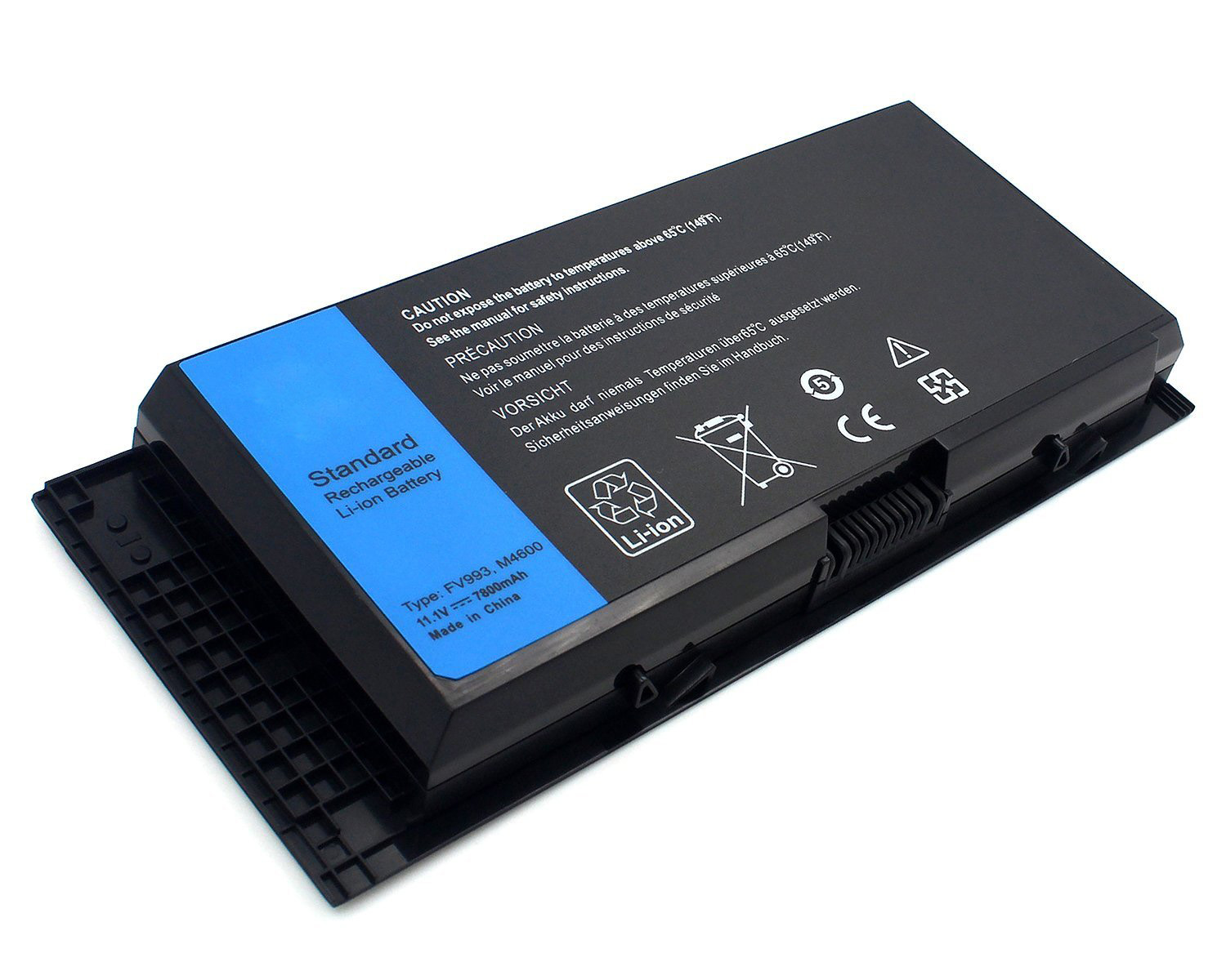 FV993 11.1V 7800mAh li-ion laptop battery for Dell Precision M4600 M4700 M4800 M6600 M6700 M6800 laptop