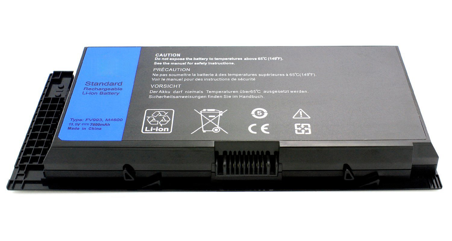 FV993 11.1V 7800mAh li-ion laptop battery for Dell Precision M4600 M4700 M4800 M6600 M6700 M6800 laptop