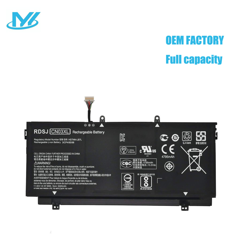 CN03XL rechargeable lithium ion Notebook battery Laptop battery Hp Spectre X360 13-AC033DX 13-W013DX Series. 11.55V 57.9Wh