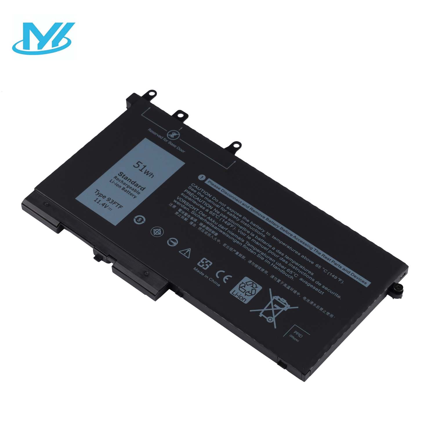 93FTF Laptop Battery notebook battery for Dell Precision 15 3520 3530 Latitude E5280 E5480 E5580 E5490 E5590 E5480 E5290 E5591 Series