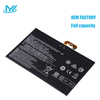 L15C2P31 rechargeable lithium ion Notebook battery Laptop battery For with Lenovo Yoga Book YB1-X91F Yoga Book YB1-X91L Yoga Book YB1-X91X Yoga Book YB1-X90F 3.8V 32.3Wh 8500mah 2cell 
