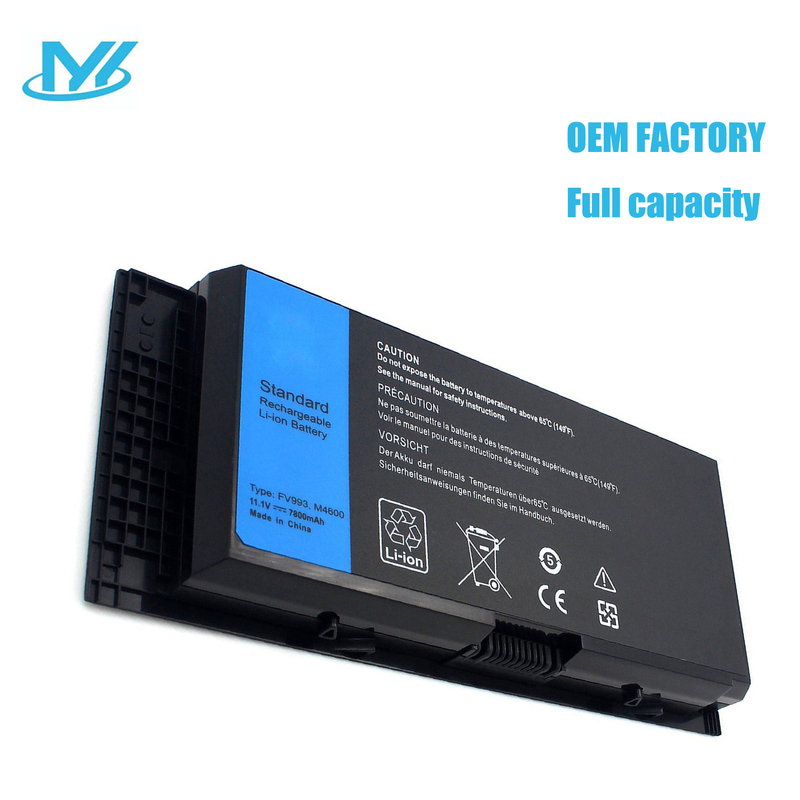 FV993 11.1V 7800mAh li-ion laptop battery for Dell Precision M4600 M4700 M4800 M6600 M6700 M6800 laptop