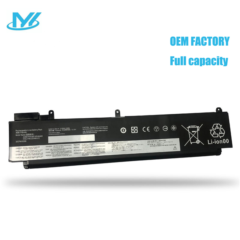 00HW022 rechargeable lithium ion Notebook battery Laptop battery LENOVO ThinkPad T460S Series 11.25V 24Wh