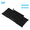 Best Seller OEM Manufacturer laptop battery lithium ion batteries A1496 for APPLE MacBook Air 13" A1377 A1369 A1496 A1405 A1466