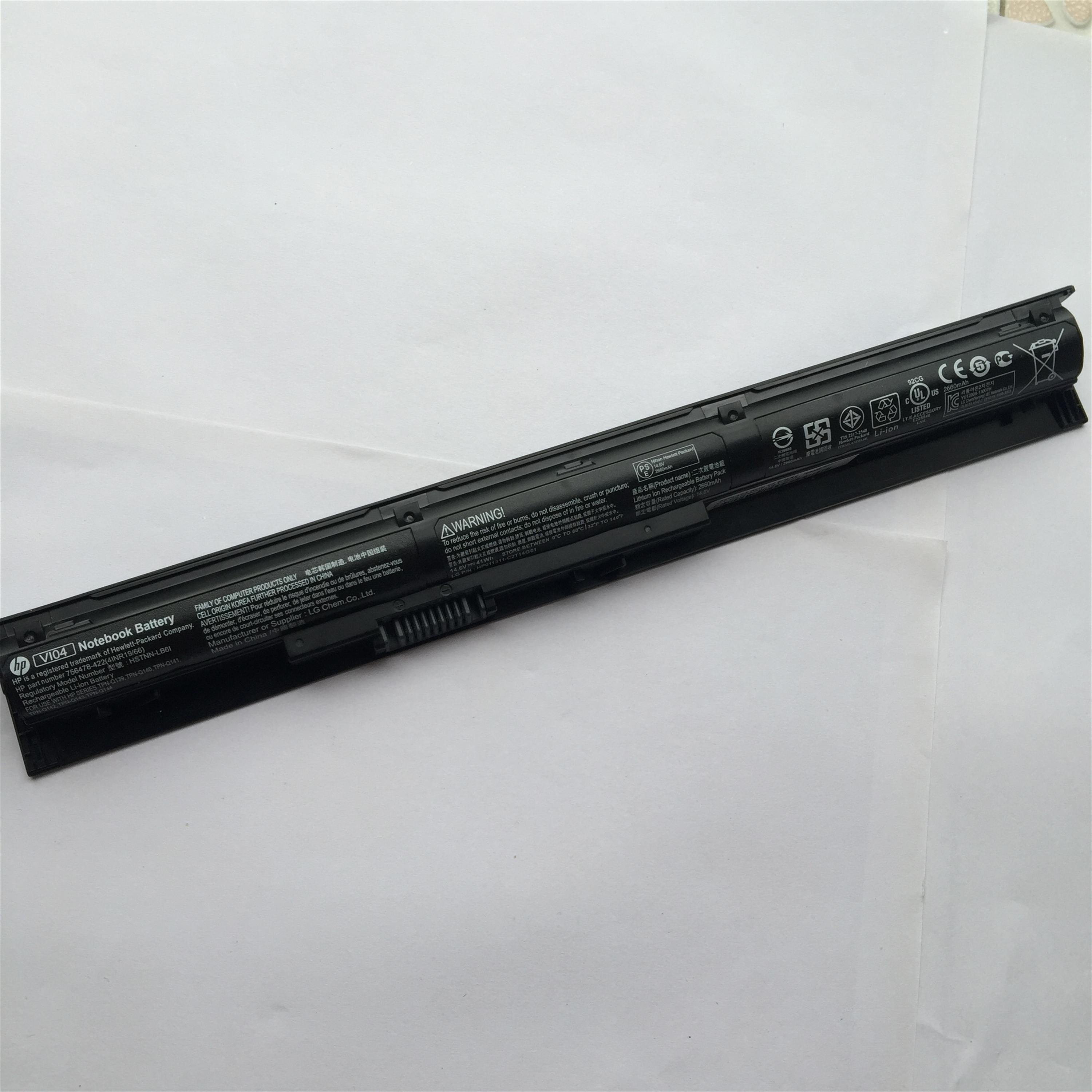 VI04 rechargeable lithium ion Notebook battery Laptop battery For Hp ENVY 15-K301tu ENVY 15-K032TX ENVY 15-K028TX（J6M28PA） for HP pavilion 14 15 17 series,Envy 15 17 series,ProBook 440 G2