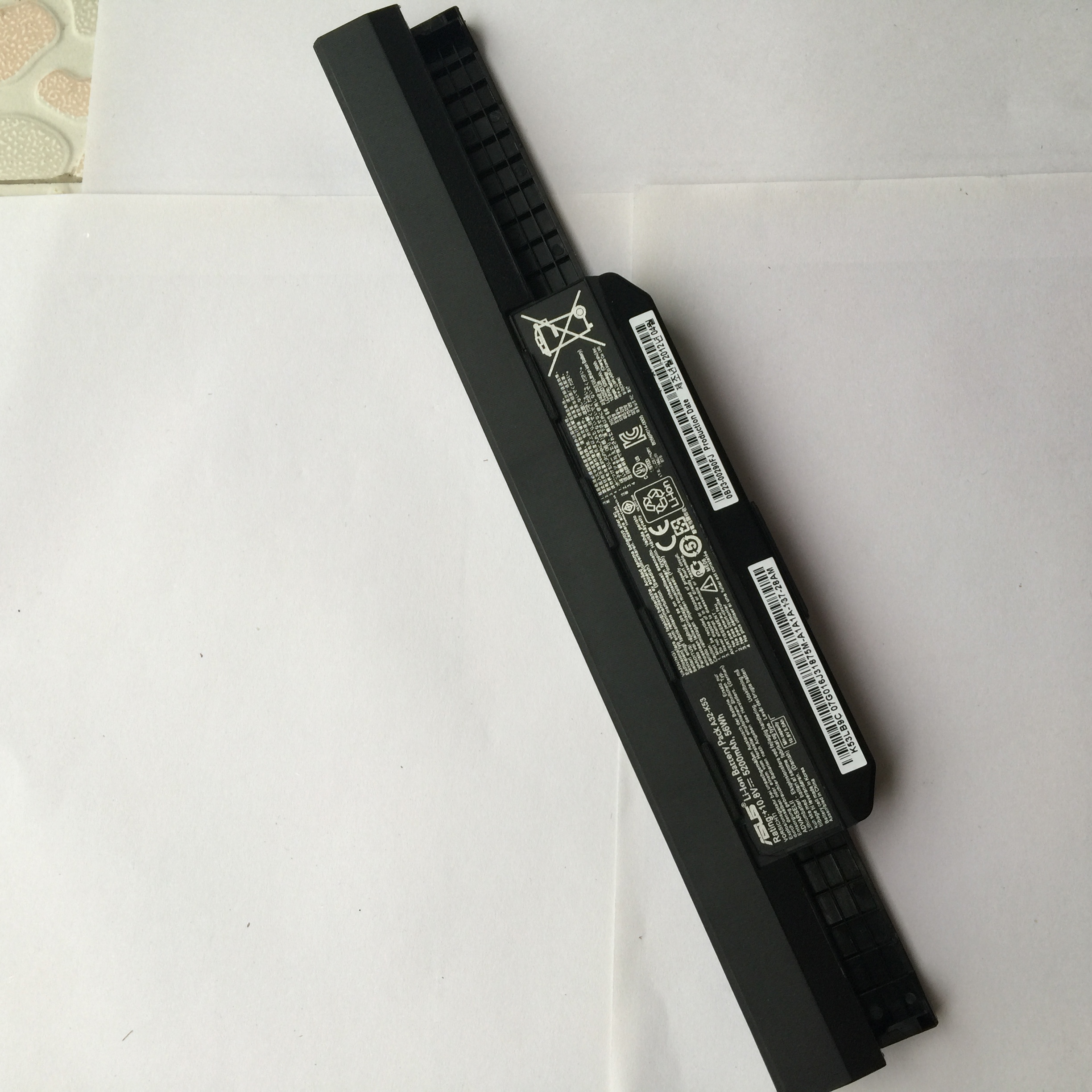 A32-K53 laptop battery 5200mAh A42-K53 A31-K53 A41-K53 battery for laptop A-SUS A43 K53 K53E X54C X53S X53 K53S X53E series
