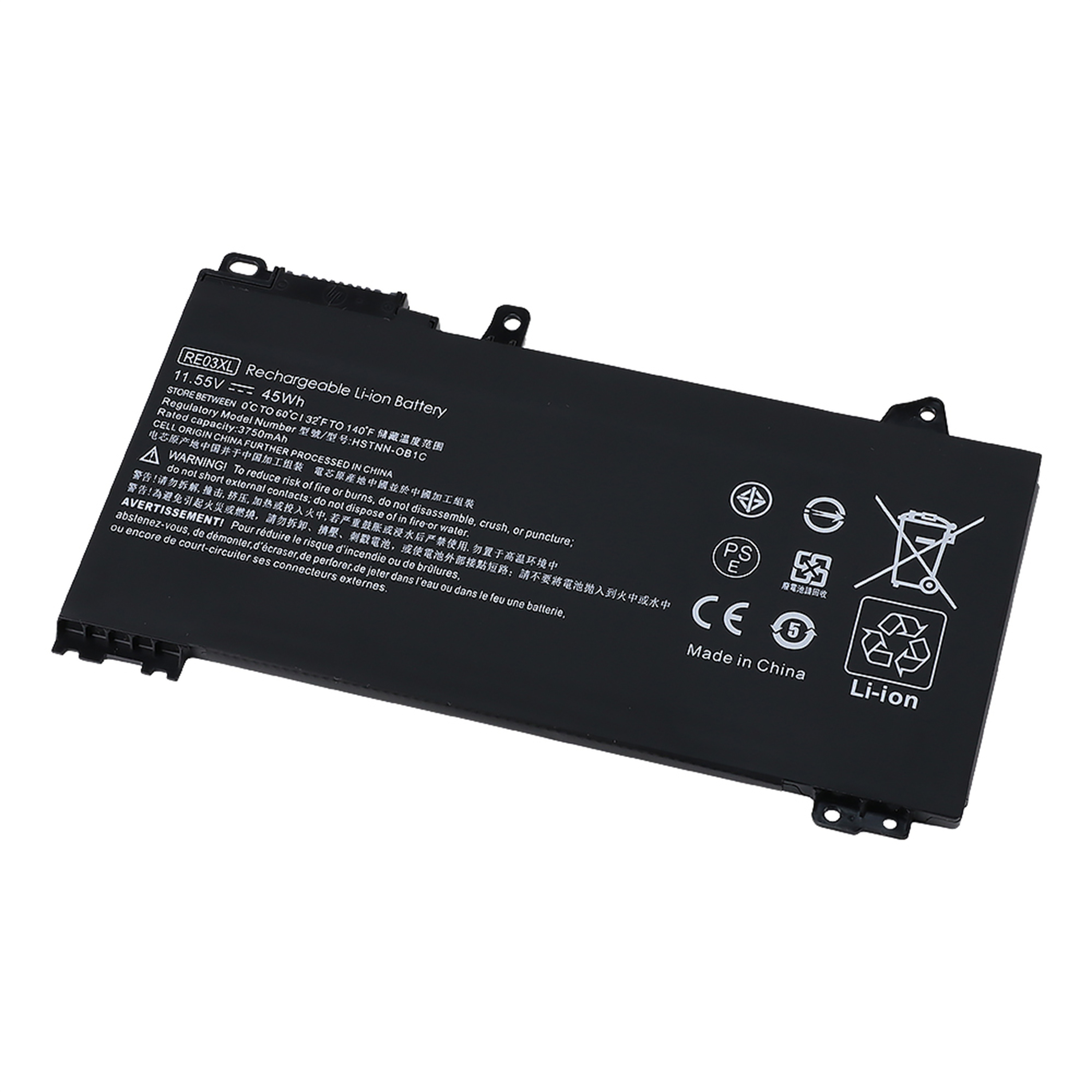 RE03XL rechargeable lithium ion Notebook battery Laptop battery for Hp ProBook 450 G6 Hp ProBook 430 G6 Hp ProBook 440 G6 Hp ProBook 445 G6 11.55V 3800mAh