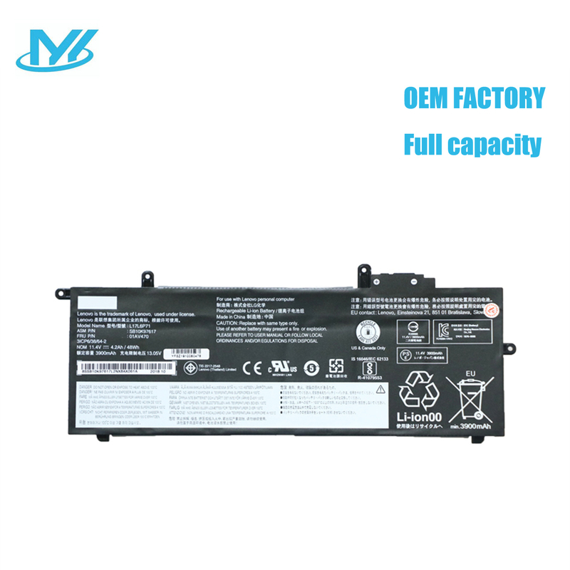 01AV470 rechargeable lithium ion Notebook battery Laptop battery LENOVO ThinkPad X280 A285 11.4V 48Wh