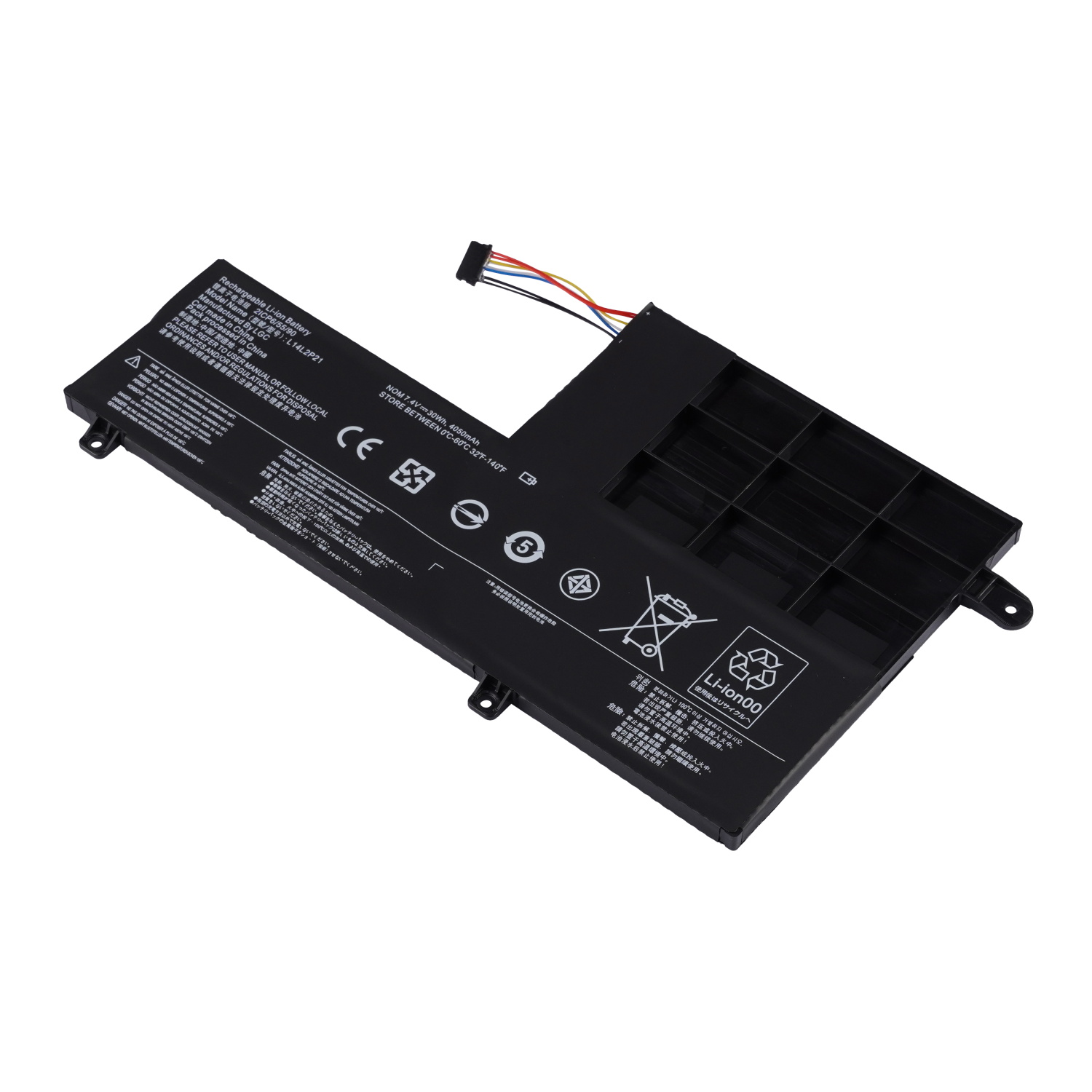 L14L2P21 rechargeable lithium ion Notebook battery Laptop battery For with Lenovo S41-35 S41-70 S41-75 Ideapad 300S Ideapad 500S 7.4V 30WH 3Cell