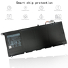 PW23Y Notebook battery Laptop battery lithium ion batteries 7.6v 60wh 7800mAh 0RNP72 0TP1GT RNP72 for Dell laptop XPS13 9360 13-9360-D1605G