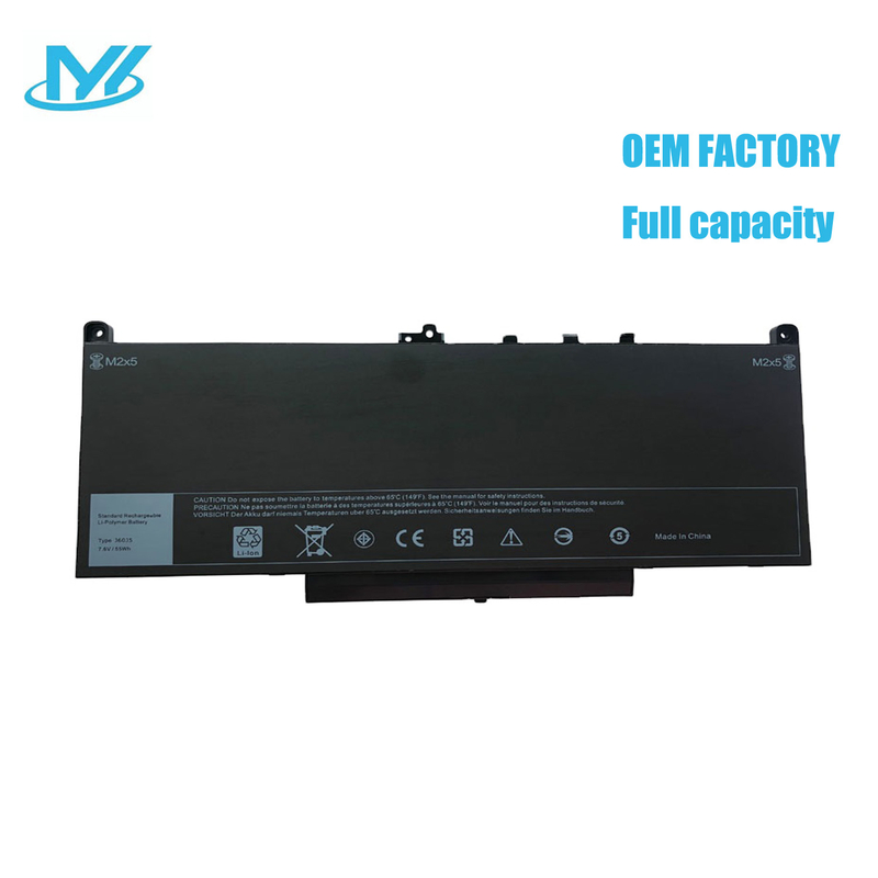 J60J5 R1V85 451-BBSX 451-BBSY Primary Laptop Battery lithium ion battery Replacement for Dell Latitude E7270 P26S001 E7470 P61G001 Series Notebook