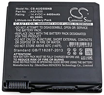 Best Seller OEM Manufacturer laptop battery lithium ion batteries A42-G55 for Asus G55 G55V G55VM G55VW Series 