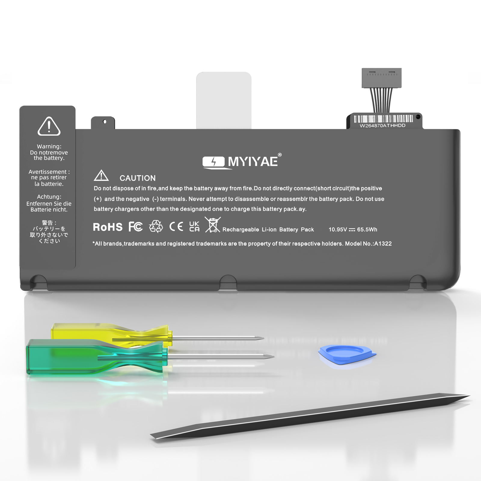 A1322 Battery for MacBook Pro 13 Inch Model A1278