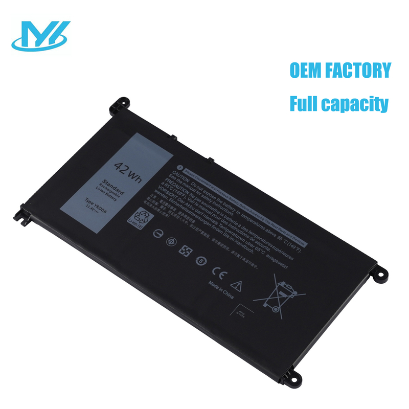 YRDD6 rechargeable lithium ion Notebook battery Laptop battery B07DFK12MV FW8KR RRJDX 9W9MX 11.4V 42Wh for Dell laptop inspiron5480 5482 5485 5584 5488