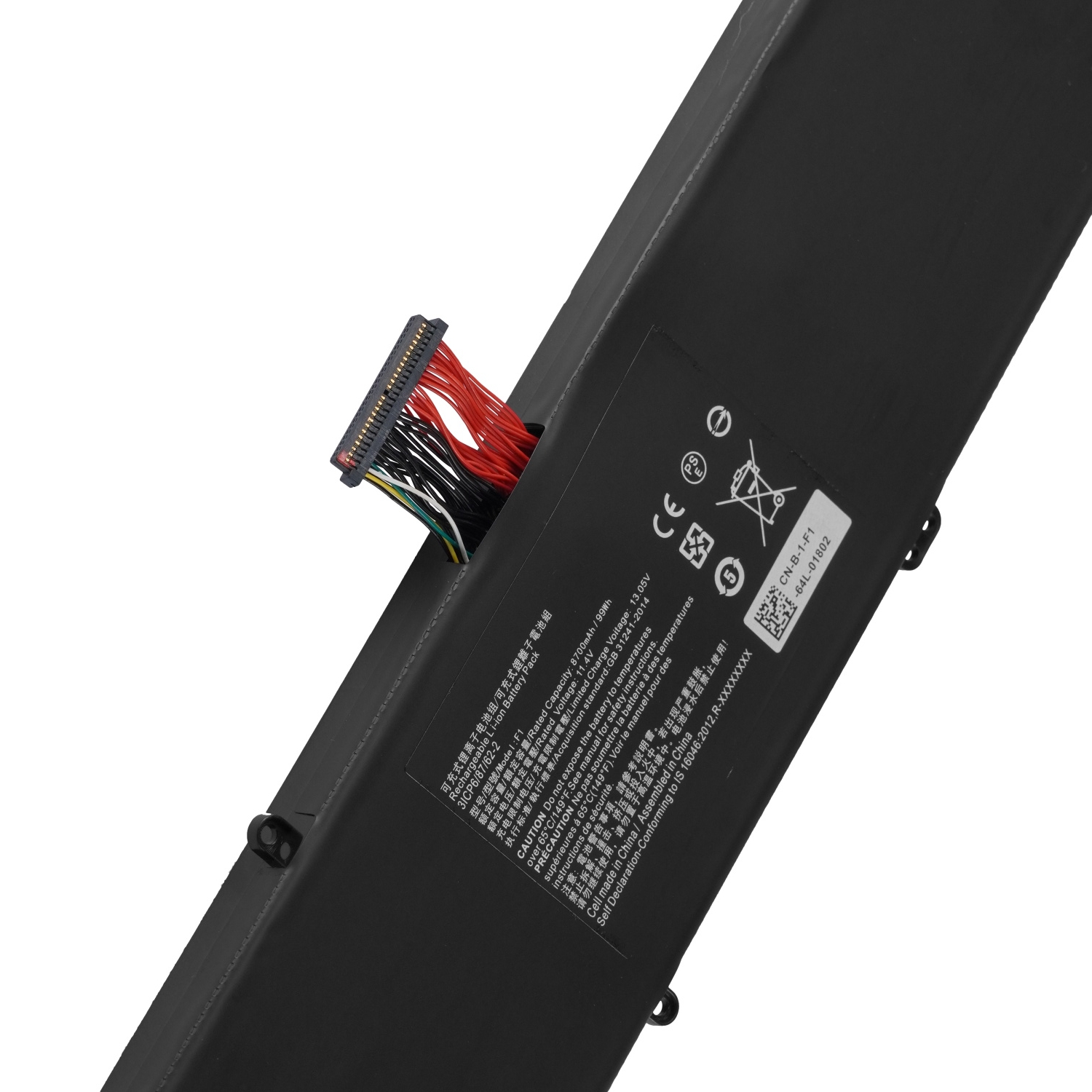 RZ01-0166 rechargeable lithium ion Notebook battery Laptop battery 11.4V 99Wh 8700mAh