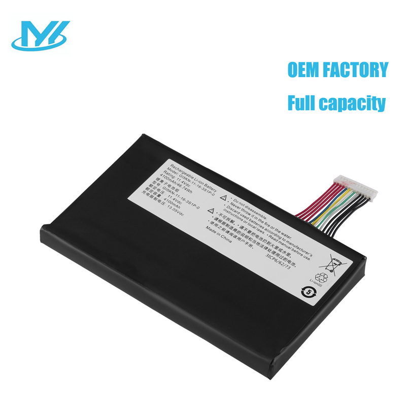 G15KN-11-16-3S1P-0 rechargeable lithium ion Notebook battery Laptop battery 11.4V 46.74WH 4100MAH
