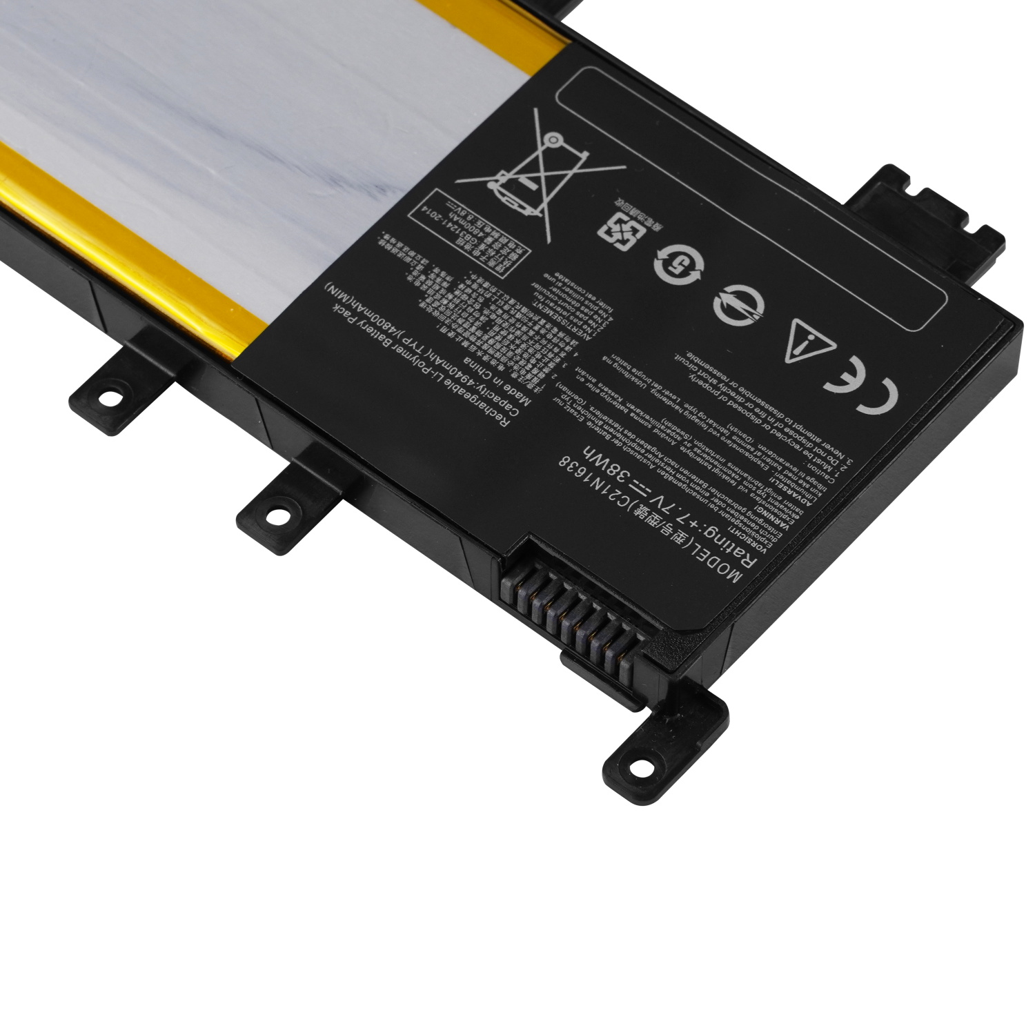 C21N1638 7.7V 4935mAh China factory laptop battery for ASUS laptop F442U F442UR A480U R419 R419UR X442UQ X442UF