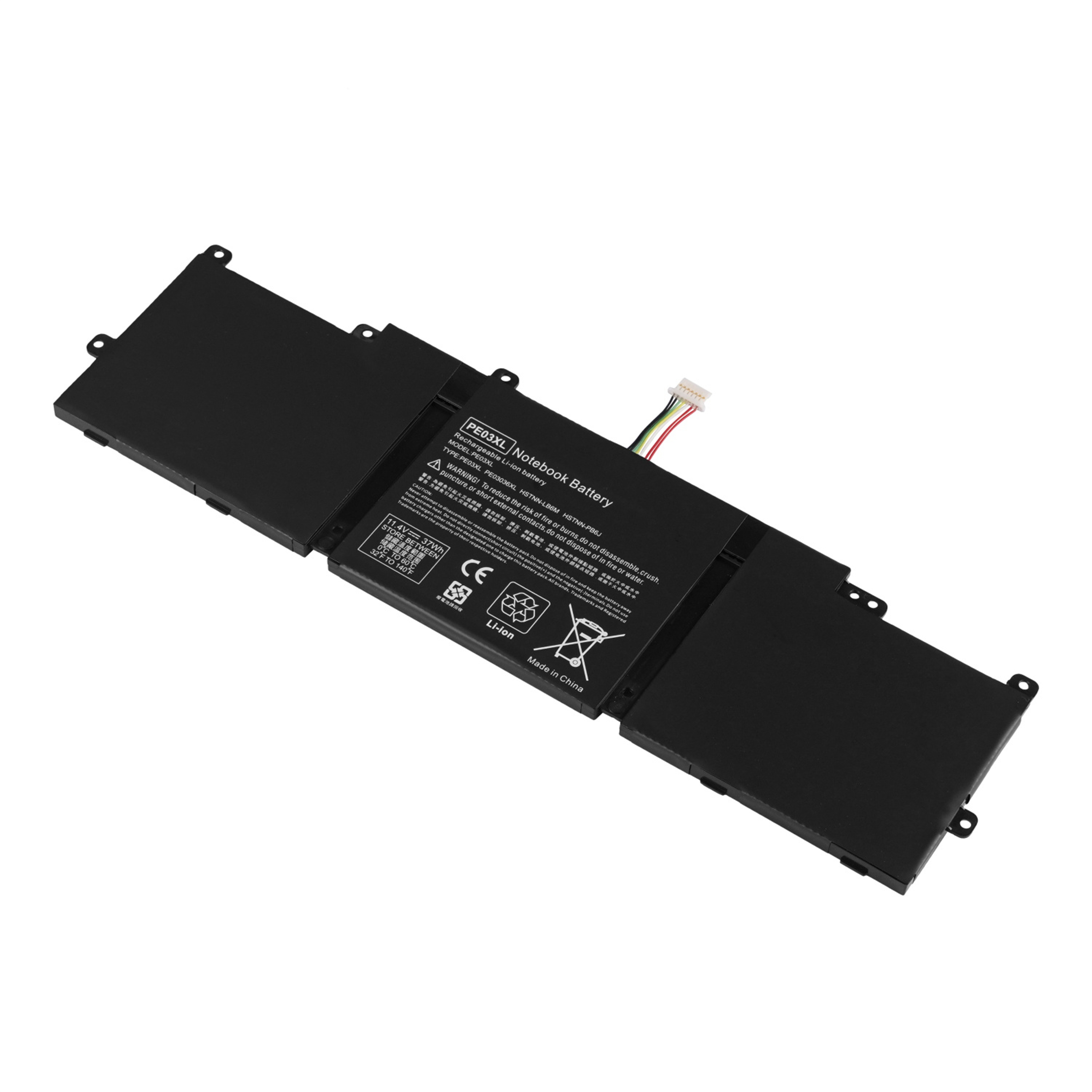 PE03XL rechargeable lithium ion Notebook battery Laptop battery for HP Chromebook 11 G1 G3 G4 767068-005 766801-42111.4V 37Wh 3cell