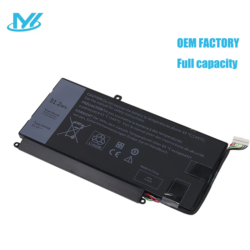 VH748 rechargeable lithium ion Notebook battery Laptop battery 11.1V 52.2Wh for Dell laptop Inspiron 14 5439 Vostro 5460 5470 5560 Series 