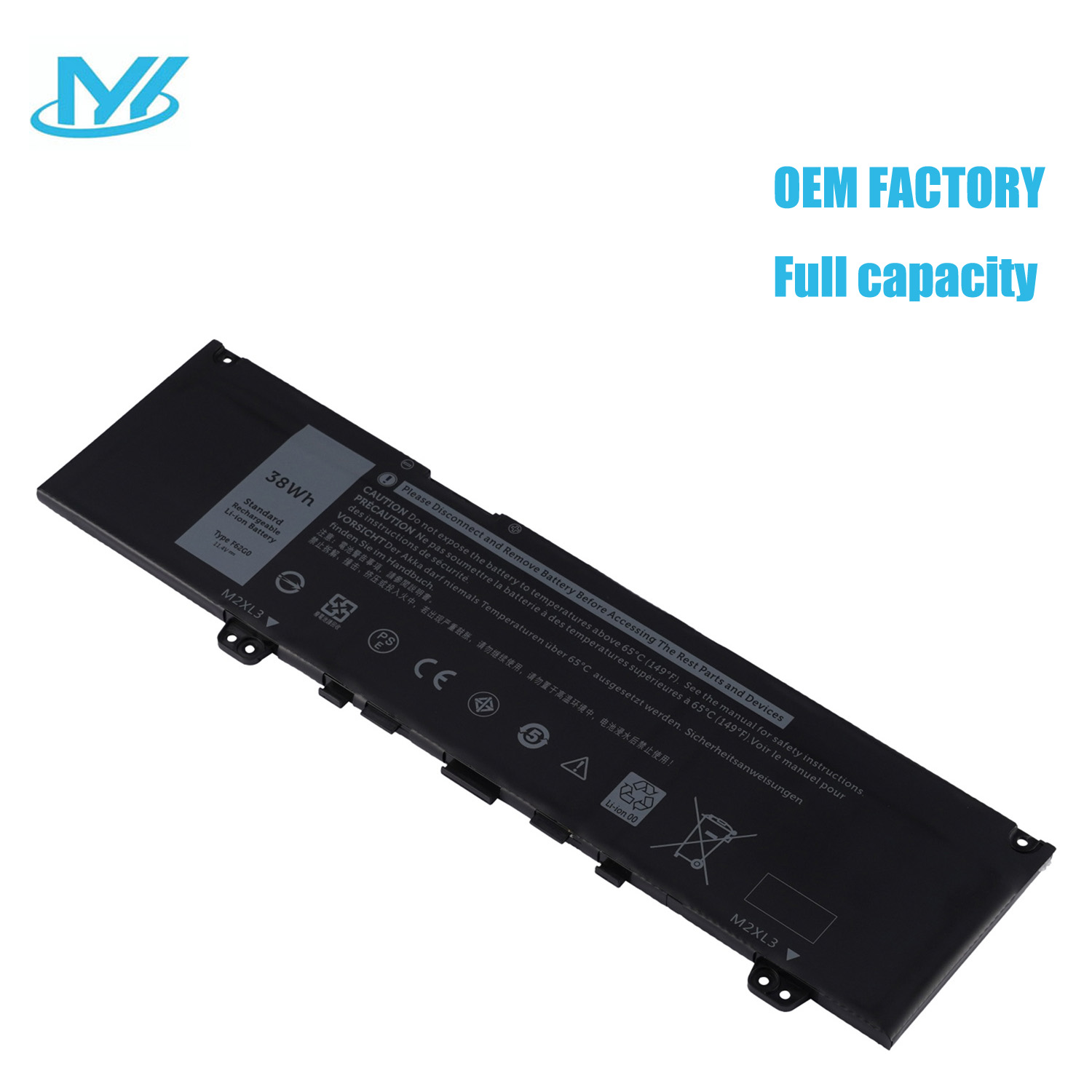 F62G0 11.4V 38Wh 3330mAh laptop battery lithium ion batteries for DELL Inspiron 15 7537 17 7737 062VNH G4YJM T2T3J F7HVR