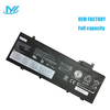 L17L3P71 rechargeable lithium ion Notebook battery Laptop battery For Lenovo ThinkPad T480s Series 11.58V 57Wh