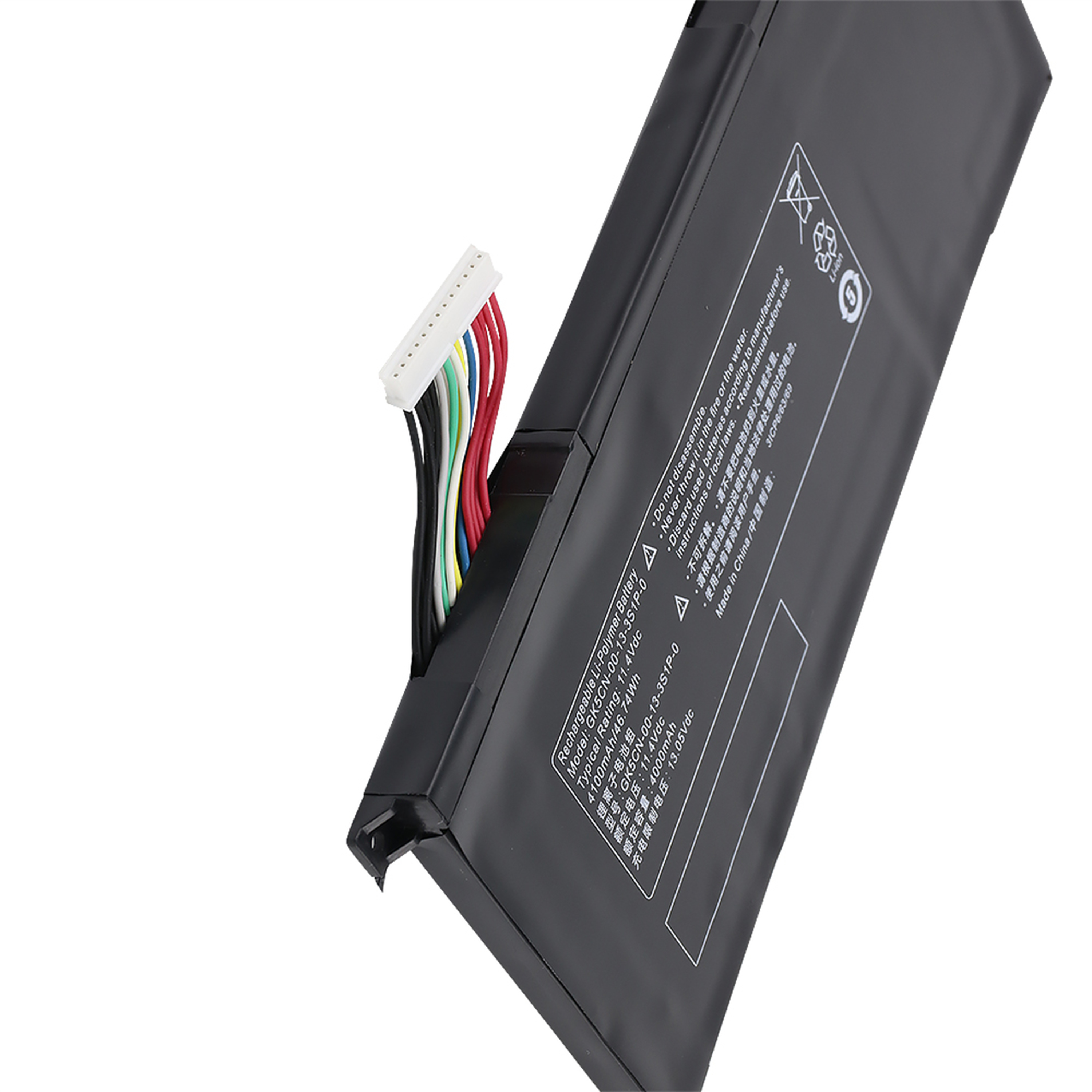 GK5CN-00-13-3S1P-0 rechargeable lithium ion Notebook battery Laptop battery 11.4V 4100MAH
