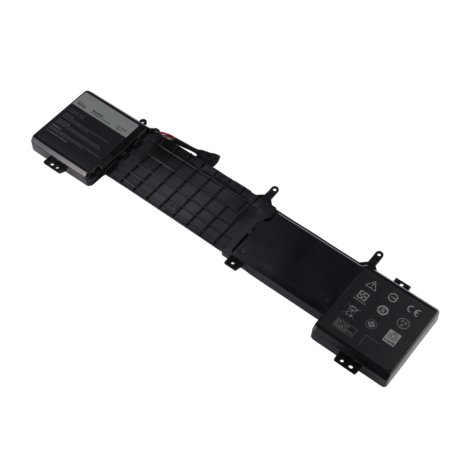 6JHDV 6JHCY Genuine Laptop Battery lithium ion batteries 14.8V 92Wh 5600mAh for Dell Alienware 17 R2 R3 ALW17ED P43F Laptop