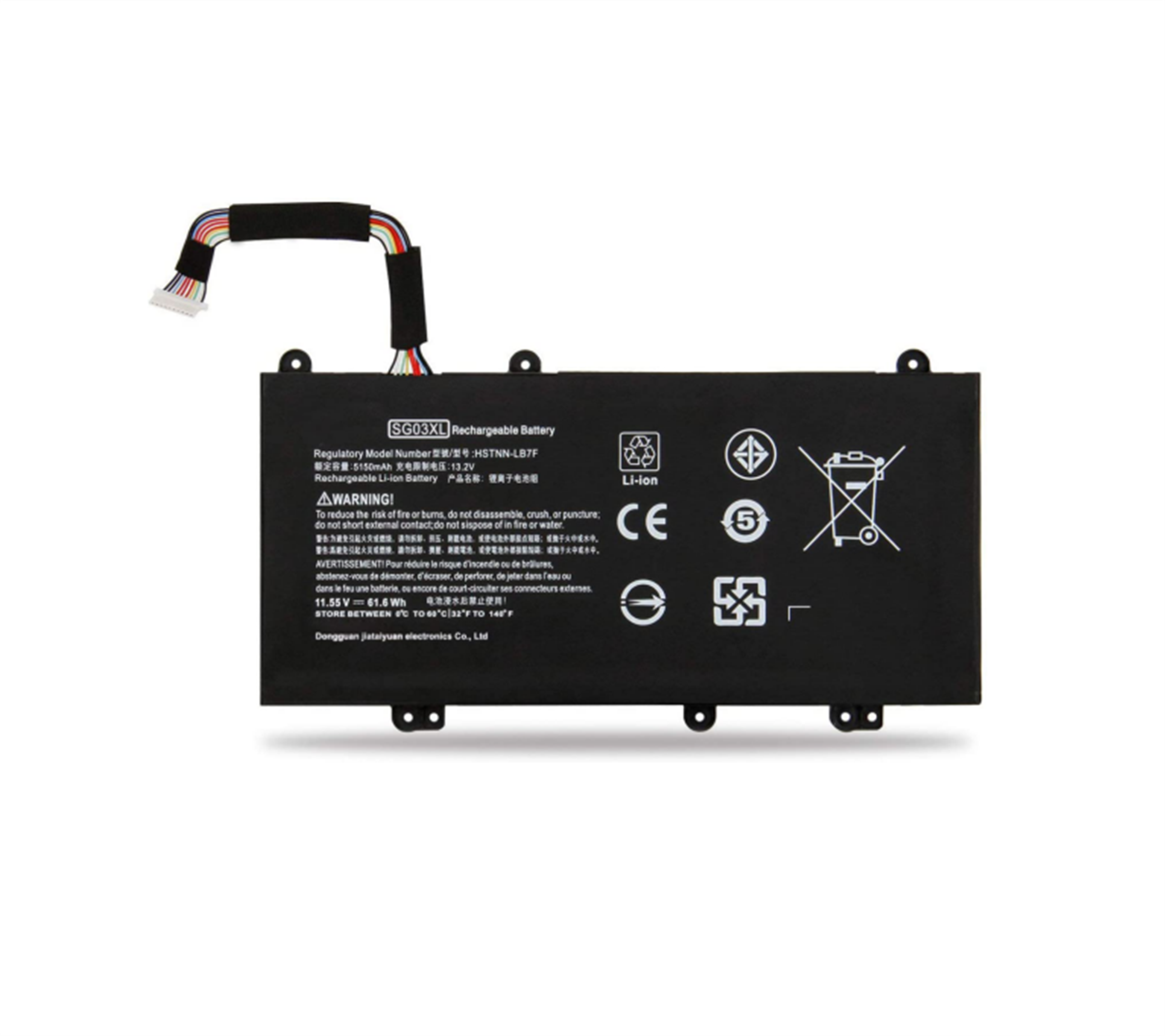 SG03XL rechargeable lithium ion Notebook battery Laptop battery For HP Envy M7U M7-U009DX 11.55V 61.6Wh