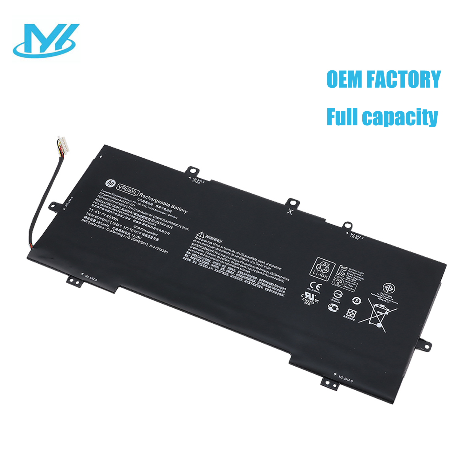 VR03XL rechargeable lithium ion Notebook battery Laptop battery For Hp 13-d000, 13-d000ng, 13-d002ng, 13-d003ng, 13-d004ng, 13-d010nr, 13-d010nw, 13-d020ng, 13-D023TU, 13-D024TU, 13-D025TU, 13-D046TU,