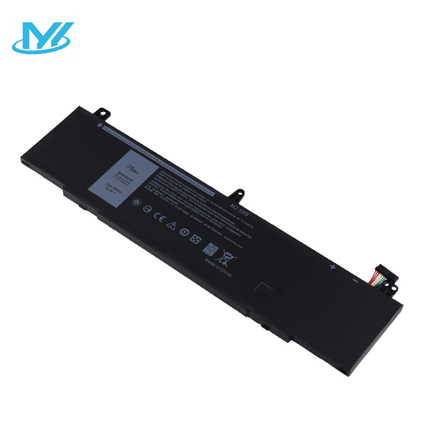 TDW5P rechargeable lithium ion Notebook battery Laptop battery 15.2V 76Wh for Dell laptop Alienware 13 R3 13 ALW13C ALW1 