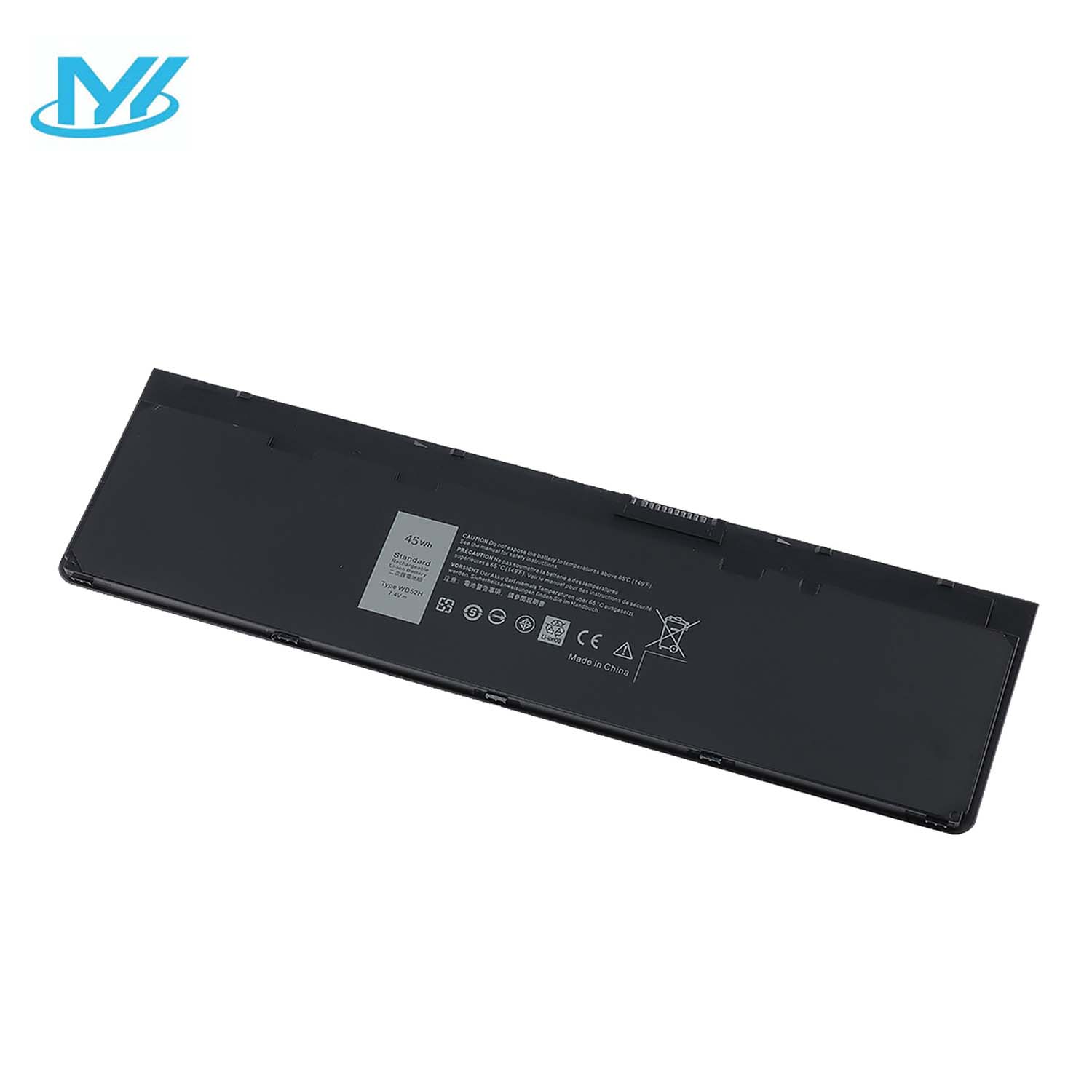 WD52H rechargeable lithium ion Notebook battery Laptop battery GHT4X VFV59 GVD76 GD076 HJ8KP KWFFN W57CV 7.4V 6300 mAh for Dell laptop Latitude 12 7000 series E7250 7250 E7240 7240