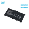 HT03XL rechargeable lithium ion Notebook battery Laptop battery for HP TPN-Q207/TPN-Q208/TPN-Q209/TPN-C135/TPN-C136/TPN-I130/TPN-I131/TPN-I132/TPN-I133/TPN-I134/240 G7 /245 G7/ 250 G7/ 255 G7/ 340