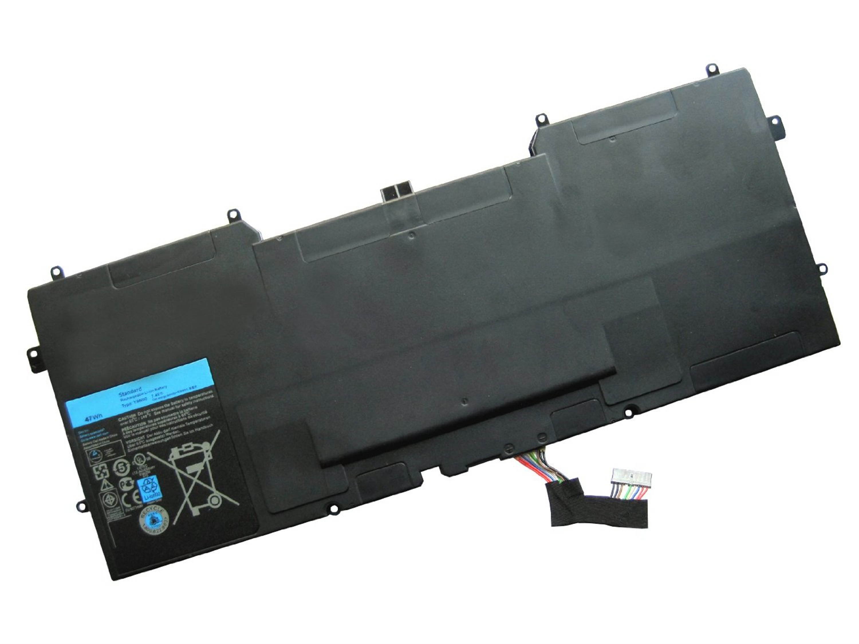 Y9N00 rechargeable lithium ion Notebook battery Laptop battery 7.4V 47Wh for Dell laptop XPS 13 12 DELL 13-L321X 12D-1