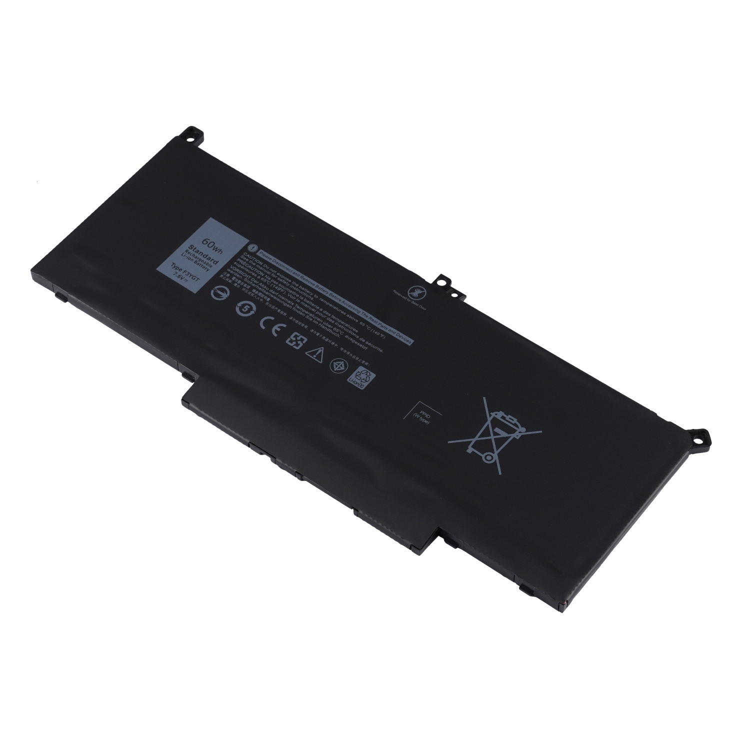 F3YGT 7.6V 60Wh 7890mAh laptop battery Replacement notebook battery for DELL Latitude 12 7000 E7280 Latitude 7490 laptop