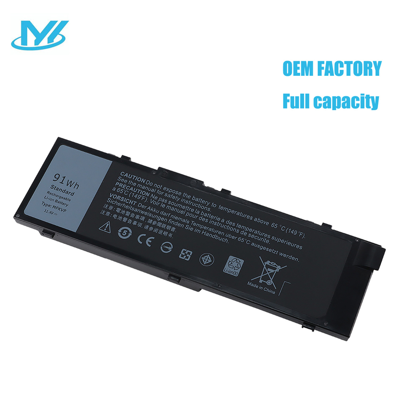 MFKVP rechargeable lithium ion laptop Battery 11.4V 91Wh T05W1 GR5D3 0GR5D3 0FNY7 RDYCT for Dell laptop Precision 15 7510 7520 17 7710 7720 M7510 M7710
