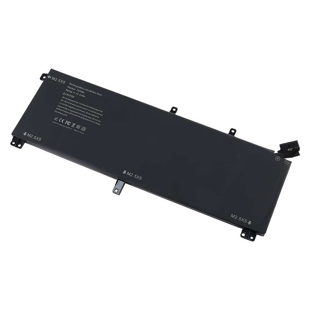 TOTRM 11.4V 8000mAh Laptop battery 245RR, 0H76MY, H76MV,07D1WJ, 7D1WJ, Y758W for Dell Laptop XPS 15 9530 M3800 Series