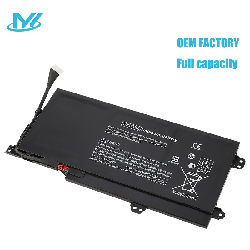 PX03XL rechargeable lithium ion Notebook battery Laptop battery for HP ENVY TOUCHSMART M6-K K010dx Series For HP ENVY 14 Sleekbook Series replacemnt battery PN: PX03XL K002TX K022DX HSTNN-DB4P 