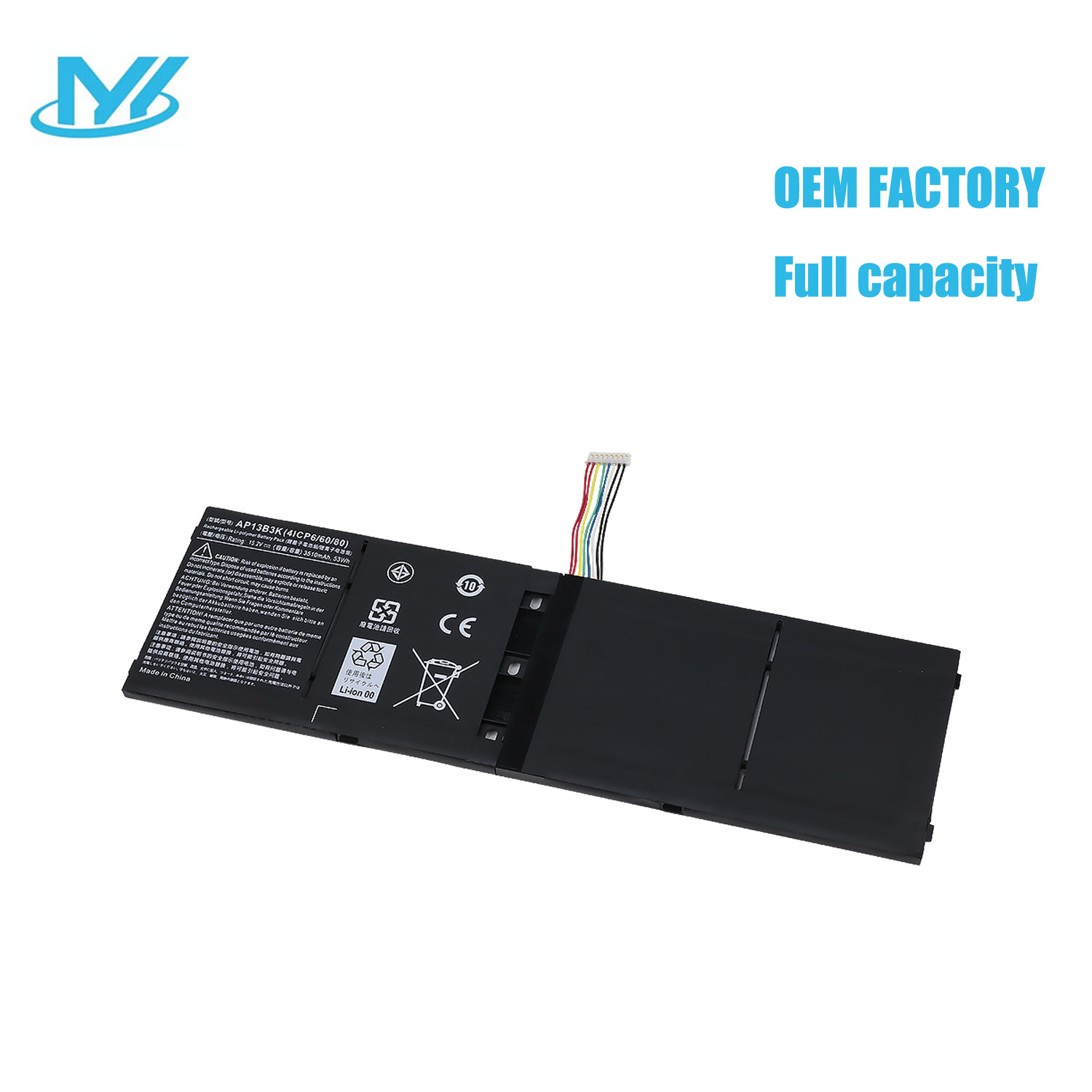Best Seller OEM Manufacturer laptop battery lithium ion batteries AP13B3K for Acer ZQK ZQI ZQY ZRl ZRQ laptop
