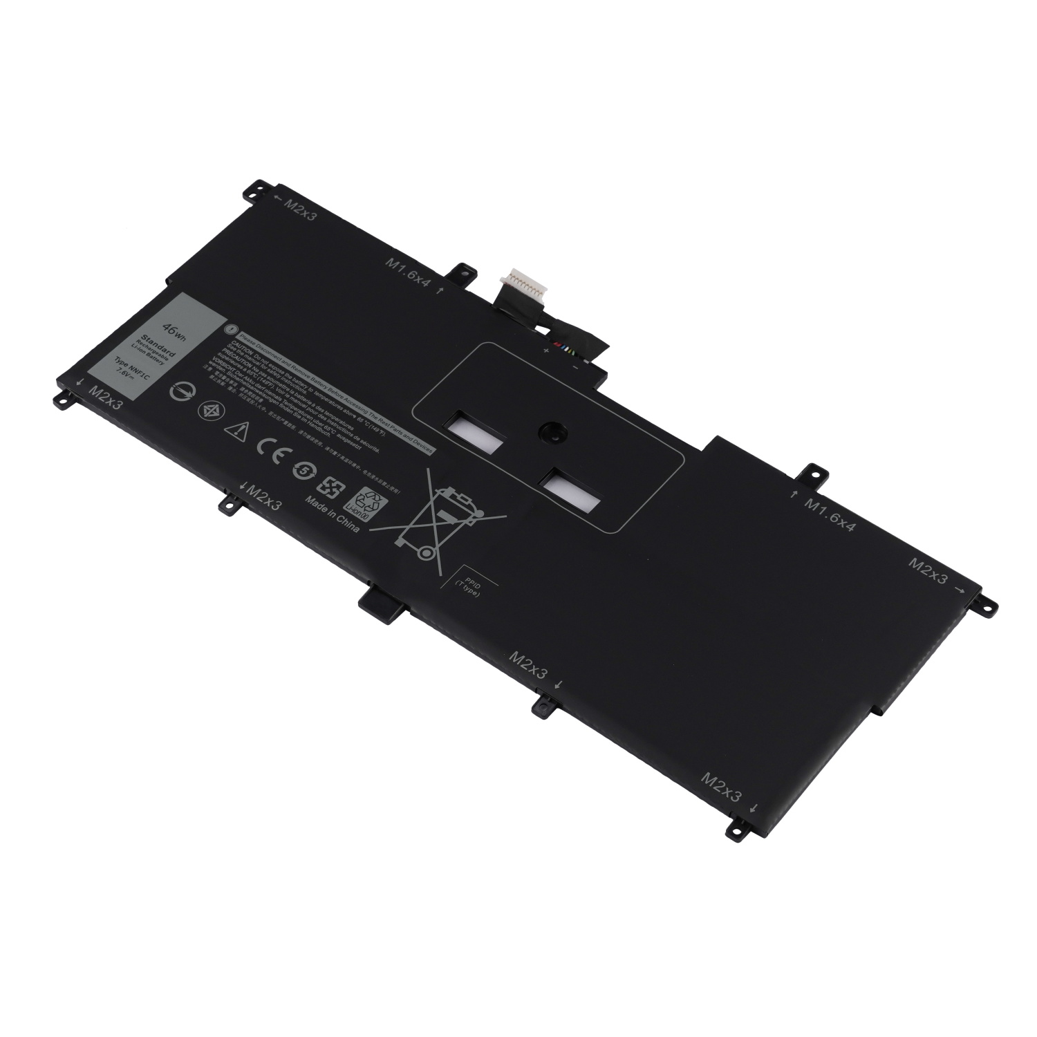 NNF1C HMPFH Battery for Dell XPS 13 9365 Series, XPS 13-9365-D1605TS 13-9365-D1805TS 13-9365-D2805TS 13-9365-D3605TS Laptop