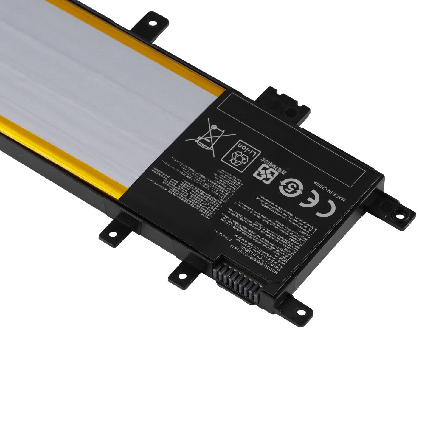 C21N1634 7.6V 4840mAh laptop battery for ASUS laptop A541U A580U FL8000U FL8000UQ FL8000UN FL8000UF FL5900L Vivobook