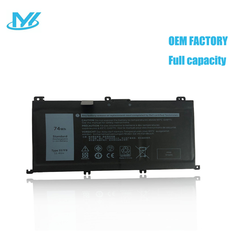 357F9 11.1V 74Wh Replacement Laptop Battery for Dell Laptop Inspiron 15 7000 7557 7559 7566 7567 5576 5577 INS15PD Series Notebook