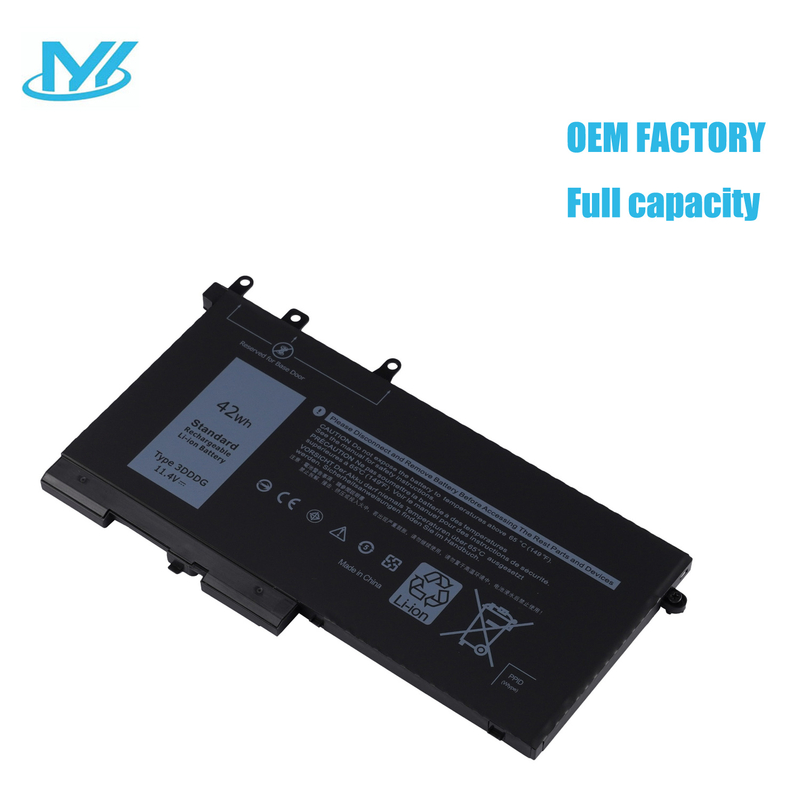 3DDDG Laptop Battery lithium ion batteries 11.4V 42Wh 4400mAh for Dell Latitude E7270 E7470 Laptop