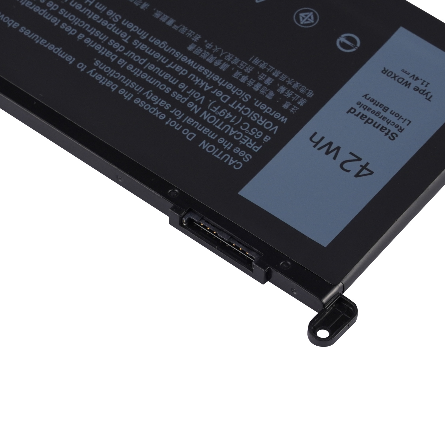 WDXOR rechargeable lithium ion Notebook battery Laptop battery Y3F7Y 3CRH3 T2JX4 11.4V 42Wh for Dell laptop Inspiron 7460 7560 13-5368 13-5378