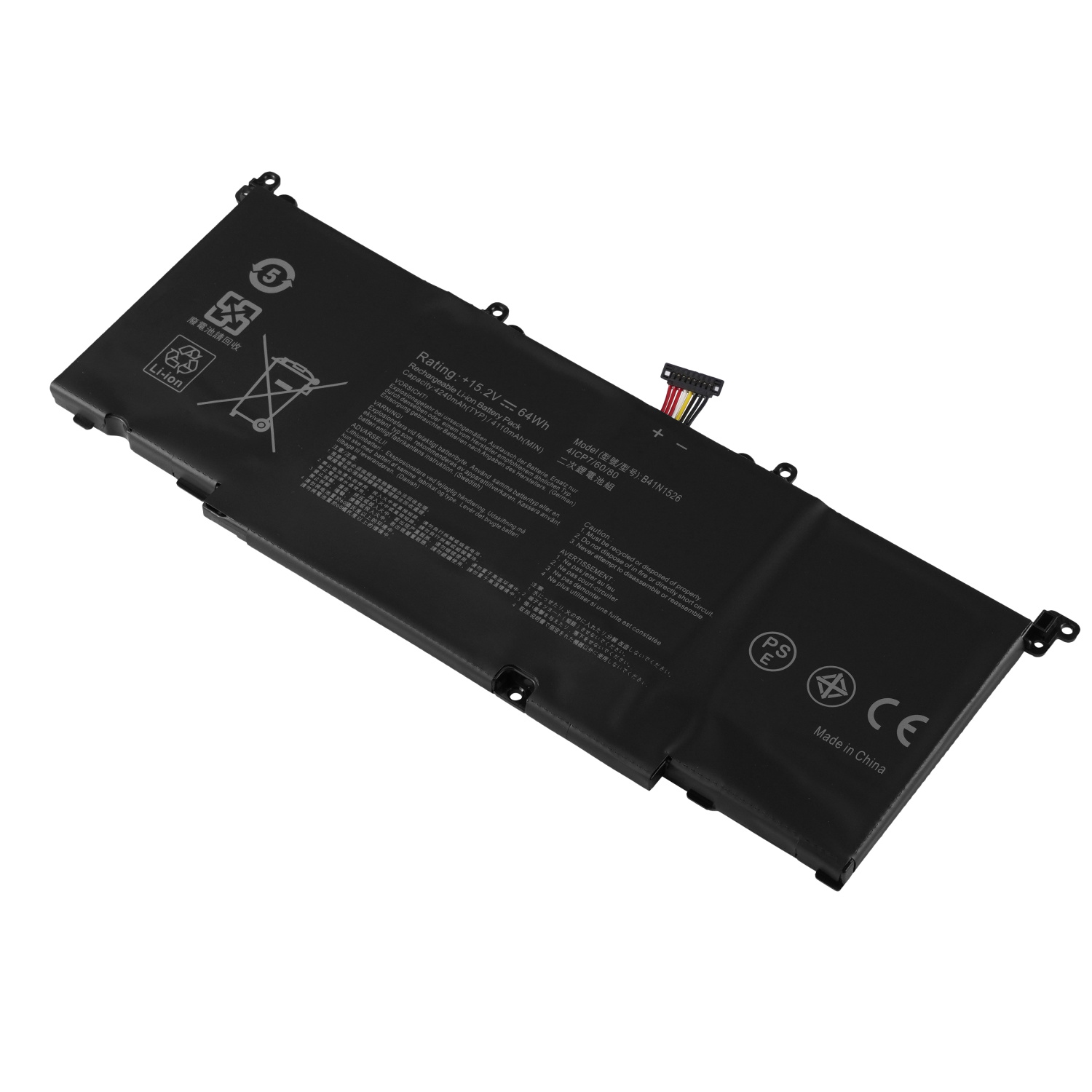 B41N1526 notebook battery laptop battery 15.2V 4240mAh battery laptop asus original for gl502 gl502v gl502vt gl502v laptop