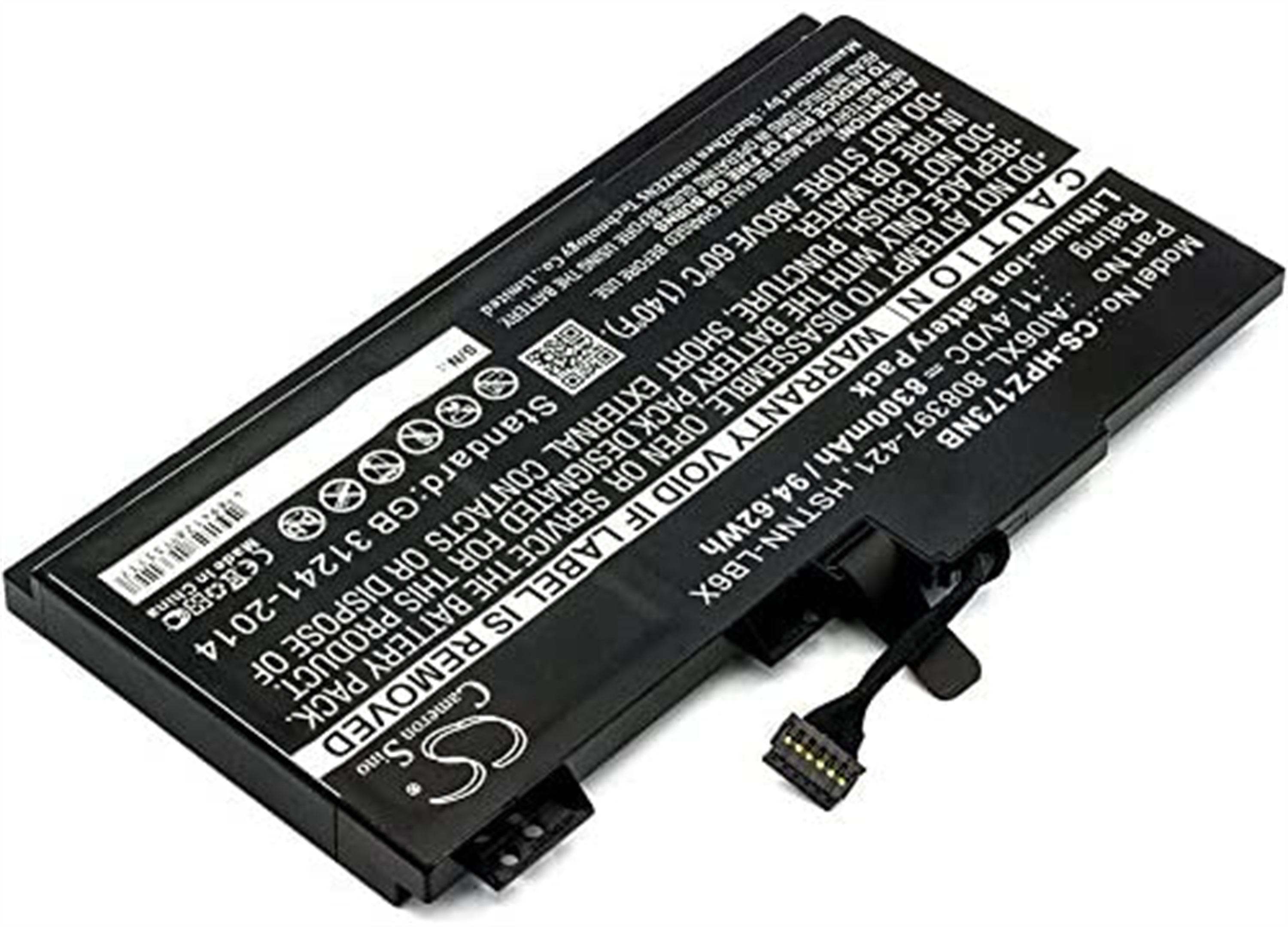 AI06XL rechargeable lithium ion Notebook battery Laptop battery 11.4 96Wh 8420mAh for HP laptop ZBook 17 G3 Series Notebook.