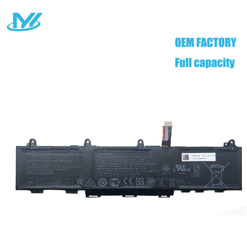 CC03XL rechargeable lithium ion Notebook battery Laptop battery HSTNN-DB9Q L77608-2C1 HSTNN-IB9F 11.55V 53Wh for HP laptop EliteBook x360 830 G7 G8 ZBook Firefly 14 G7 G8