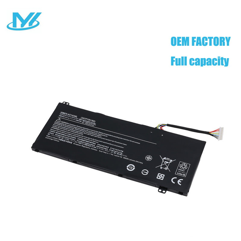 Best Seller OEM Manufacturer laptop battery lithium ion batteries AC14A8L for Acer Aspire V5-122P V5-132 E3-111 E3-112 ES1-111M MS2377