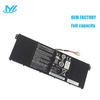 Best Seller OEM Manufacturer laptop battery lithium ion batteries AC14B8K for Acer V3-372-77FS P47B 557T 57NM V3-371-30FA Aspire E3-111