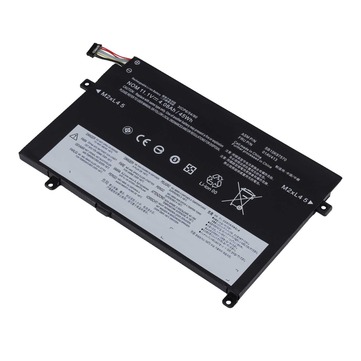 01AV413 rechargeable lithium ion Notebook battery Laptop battery LENOVO ThinkPad E470 E470C E475 series 11.1V 45Wh 4080mah 3cell
